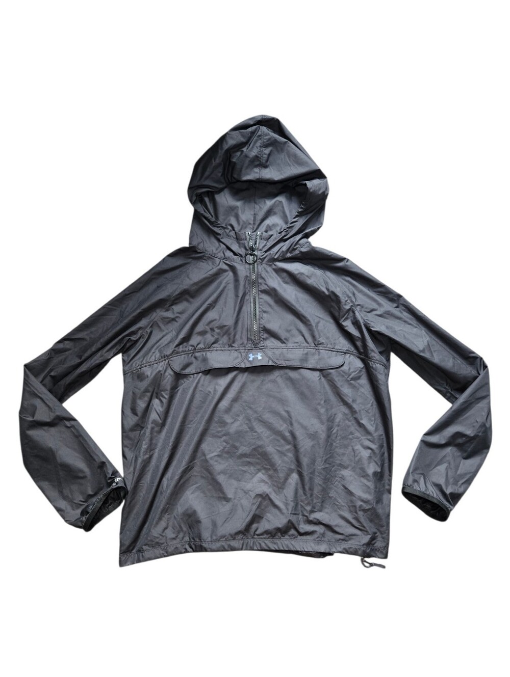 Under Armour Black Hooded Windbreaker Pullover